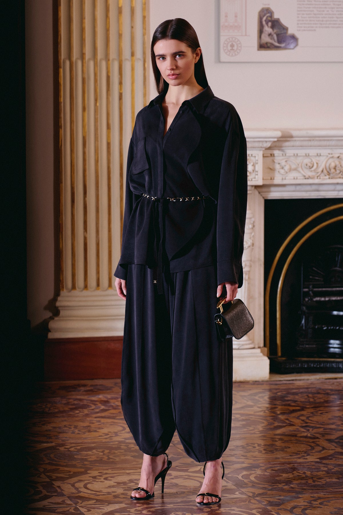 Gömlek Pantolon Tencel Takım