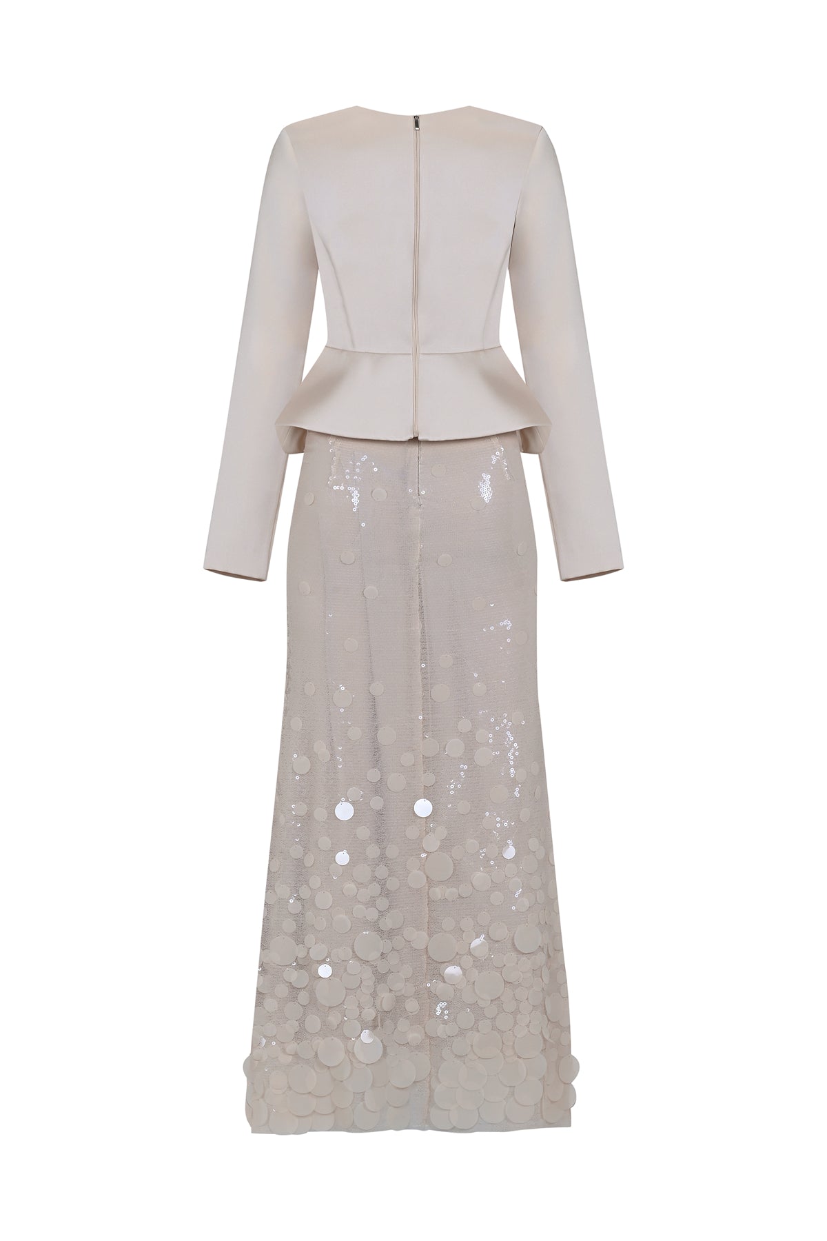 Pul Payet İşlemeli Etek